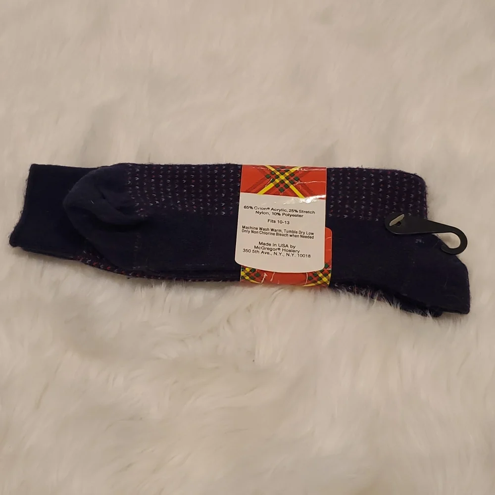 Vintage 1980s McGregor Hosiery for men socks New Fits 10-13
